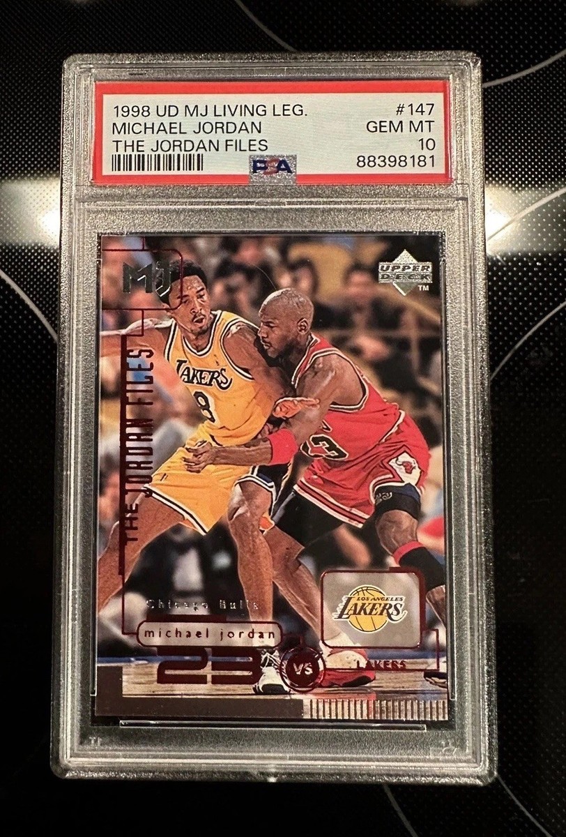 1998 Upper Deck Michael Jordan The Jordan Files w/ Kobe Bryant