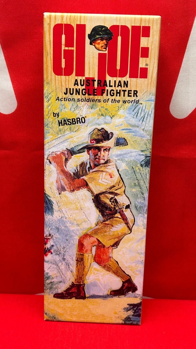 1964 GI JOE - 1960s SOTW Australian Jungle Fighter Figure Flame