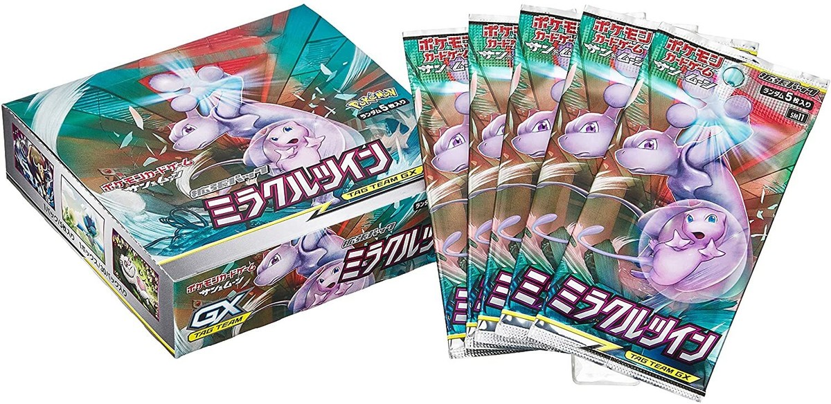 Pokemon Card Miracle Twin Booster Box Japanese Expansion Pack Sun