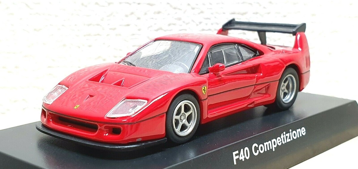 Kyosho 1/64 FERRARI F40 COMPETIZIONE RED diecast car model | eBay
