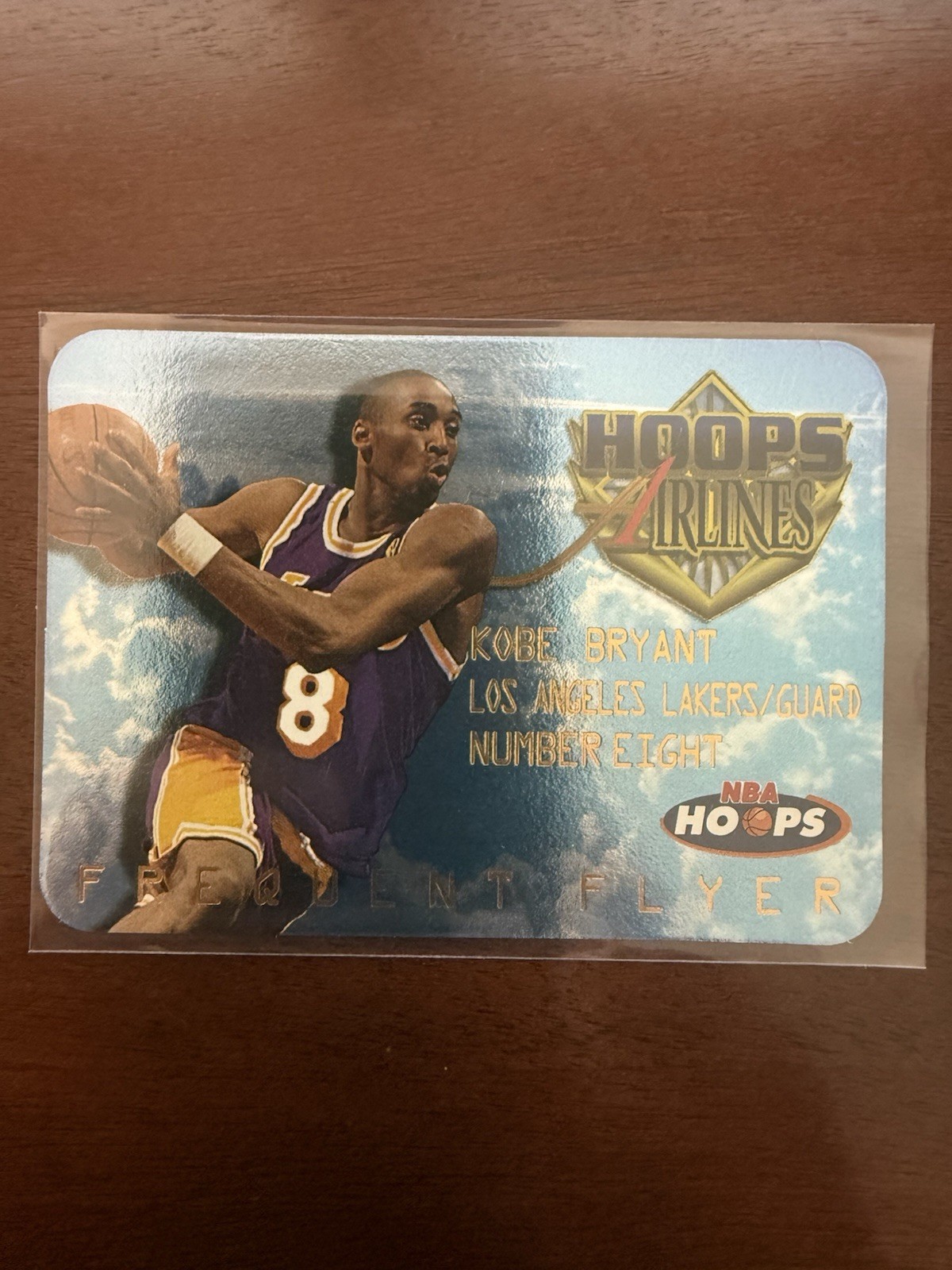 Kobe Bryant 1997 Hoops #9 Frequent Flyer Club Price Guide - Sports