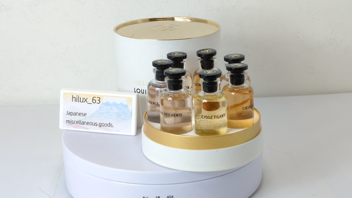 Louis Vuitton Les Parfums Miniature Set for Women 7 EDP set 0.3 oz