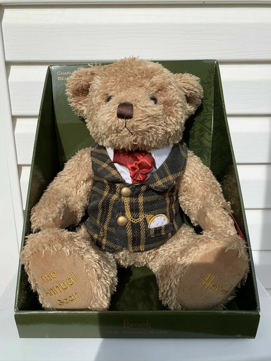 Harrods FIRST Annual Teddy Bear 2007 Charles Mint UNOPENED in