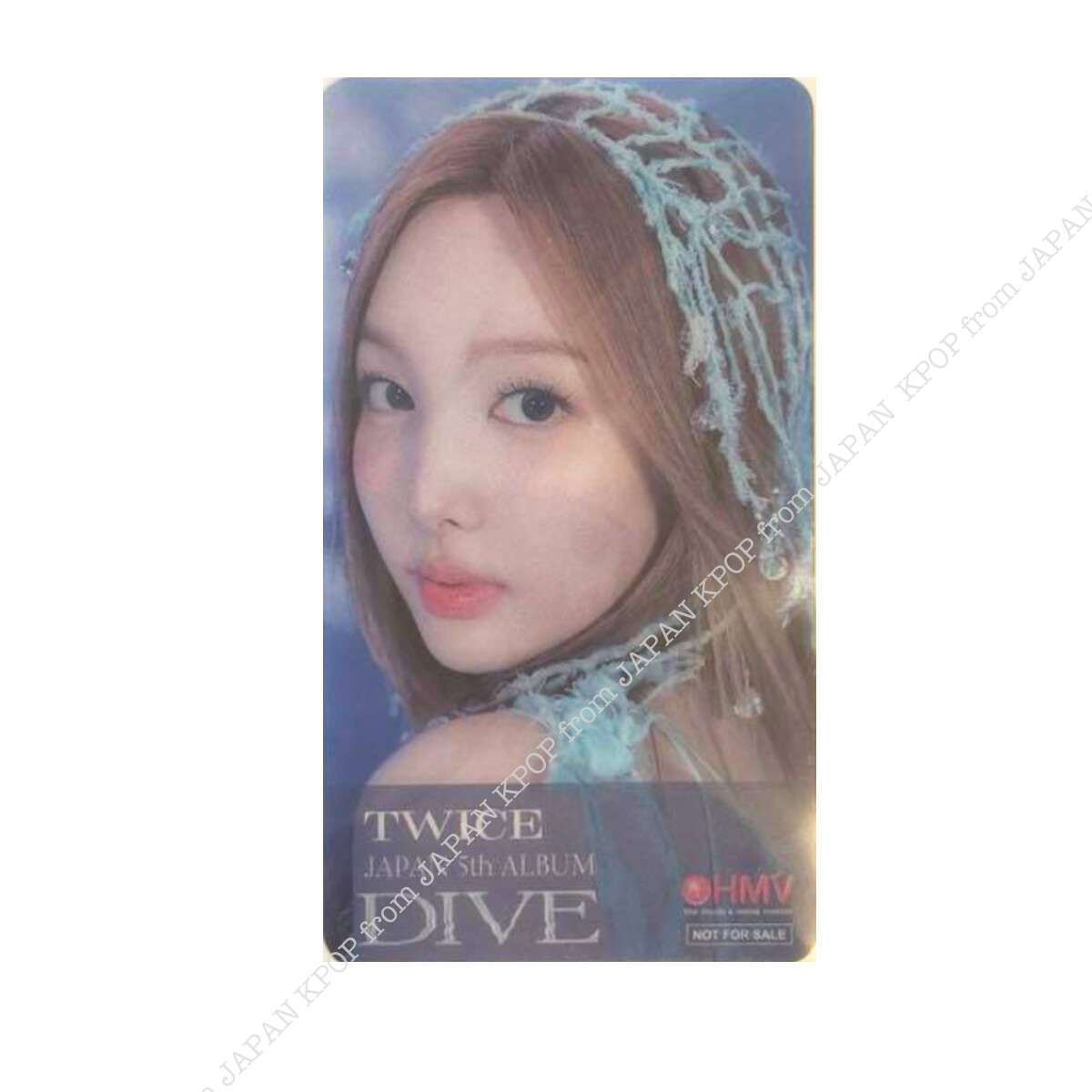 NAYEON TWICE Japan DIVE Photocard POB Tower record HMV ONCE SOLO