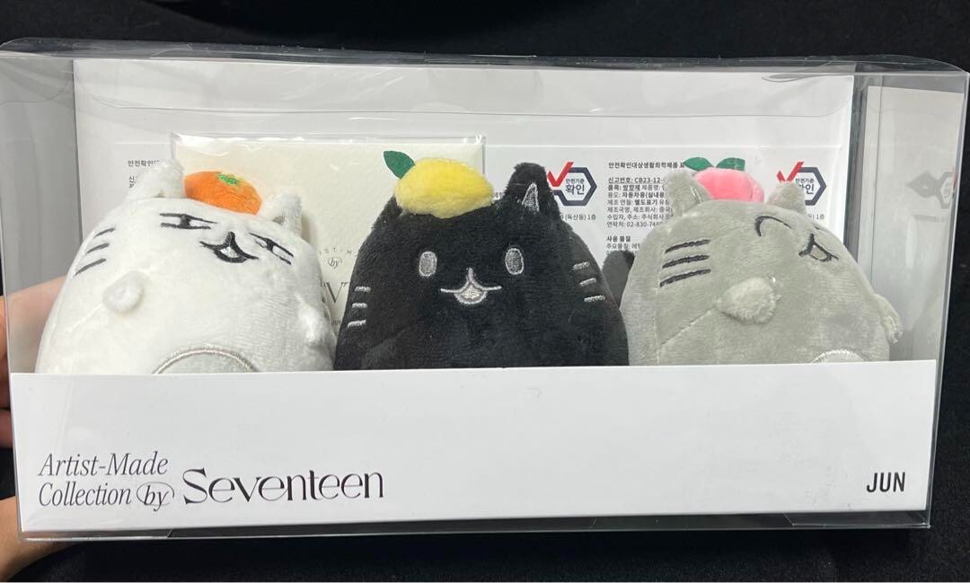 SEVENTEEN JUN Artist Made Collection O.C.L KEYRING SET Weverse