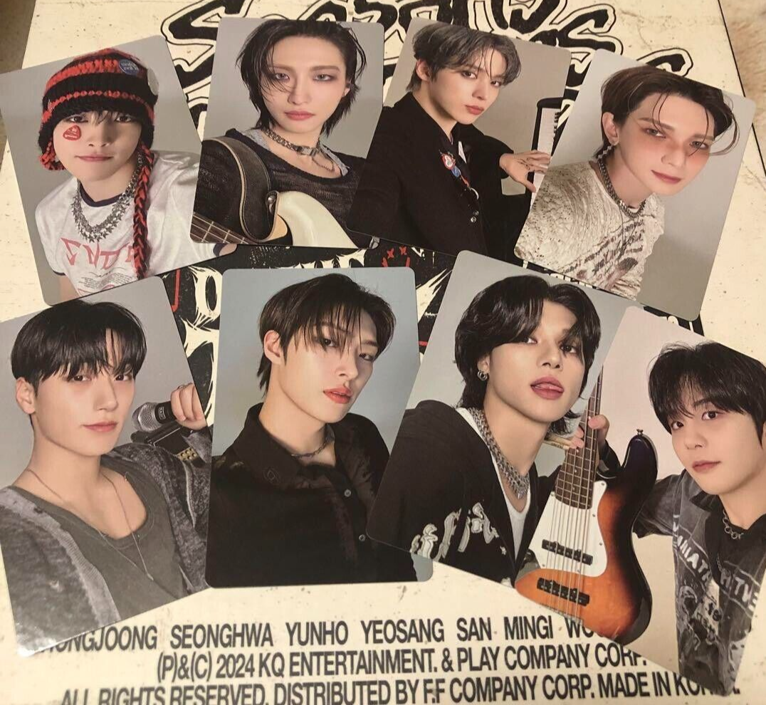 ATEEZ 2025 Season's GReeTiNGS ROCK WILL NEVER DIE Benefits Photo