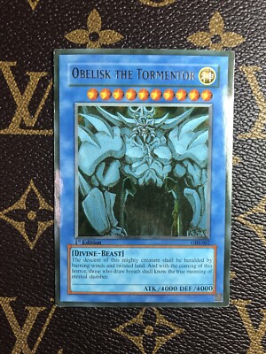 Obelisk The Tormentor GBI-002 1st Edition Ultra Rare | eBay