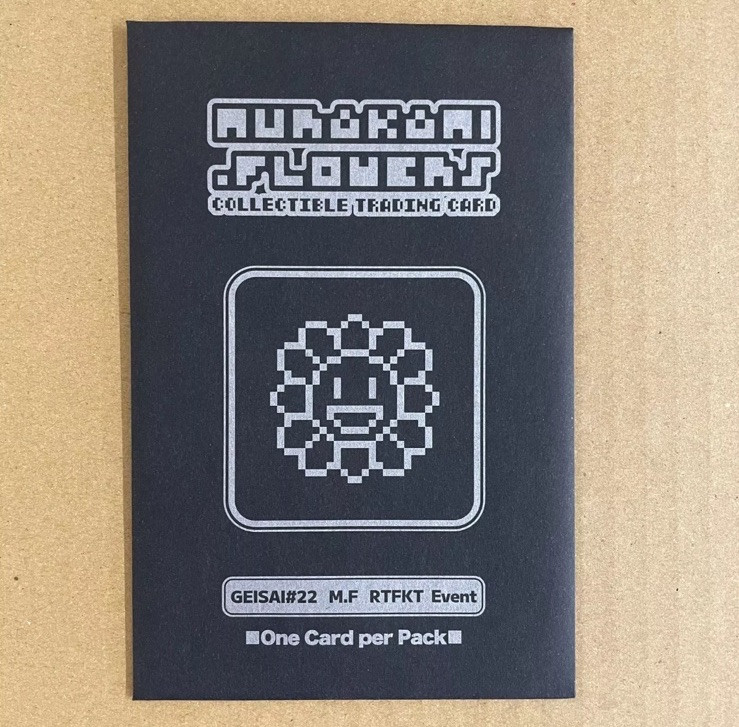 Takashi Murakami Official Flower Trading Card GEISAI #22 M.F RTFKT