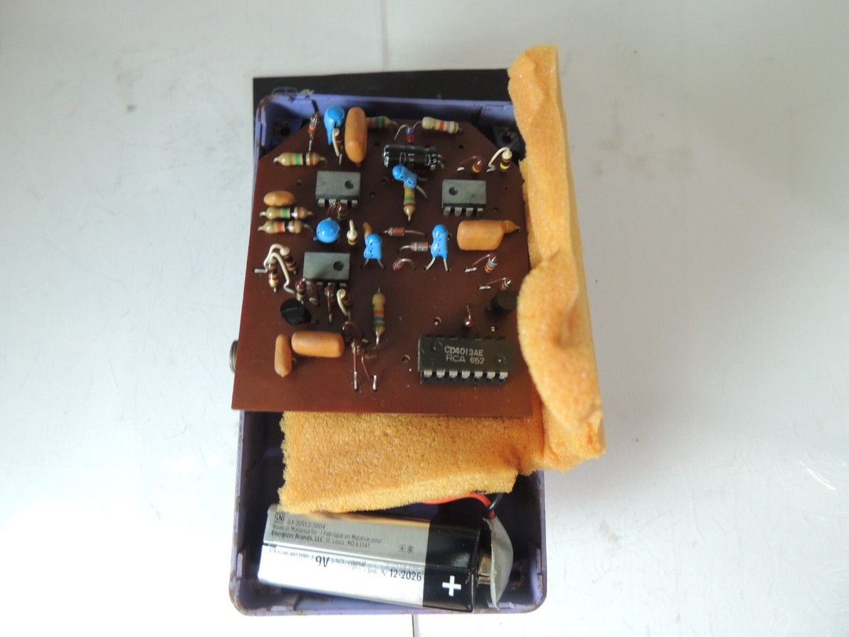 Vintage Guyatone PS-106 Dual Box Octave Fuzz Effects Pedal Free