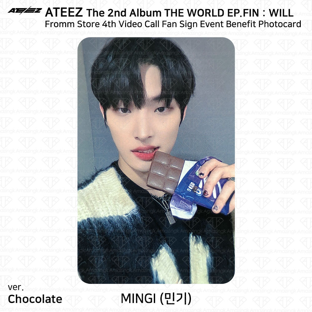 ATEEZ THE WORLD EP.FIN WILL Fromm Store 4th Video Call Event