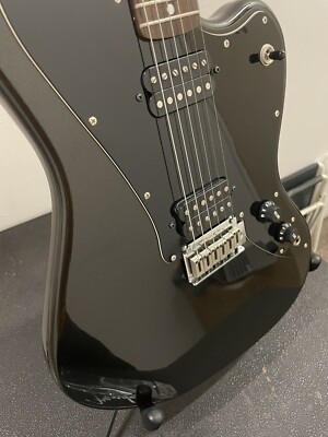 2001 Fender Squire Jagmaster Montego Black Electric Guitar | eBay