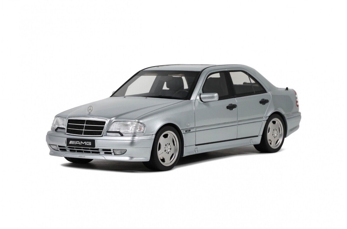 1/18 Mercedes Benz C36 AMG W202 Brilliant Silver 1994 Model by