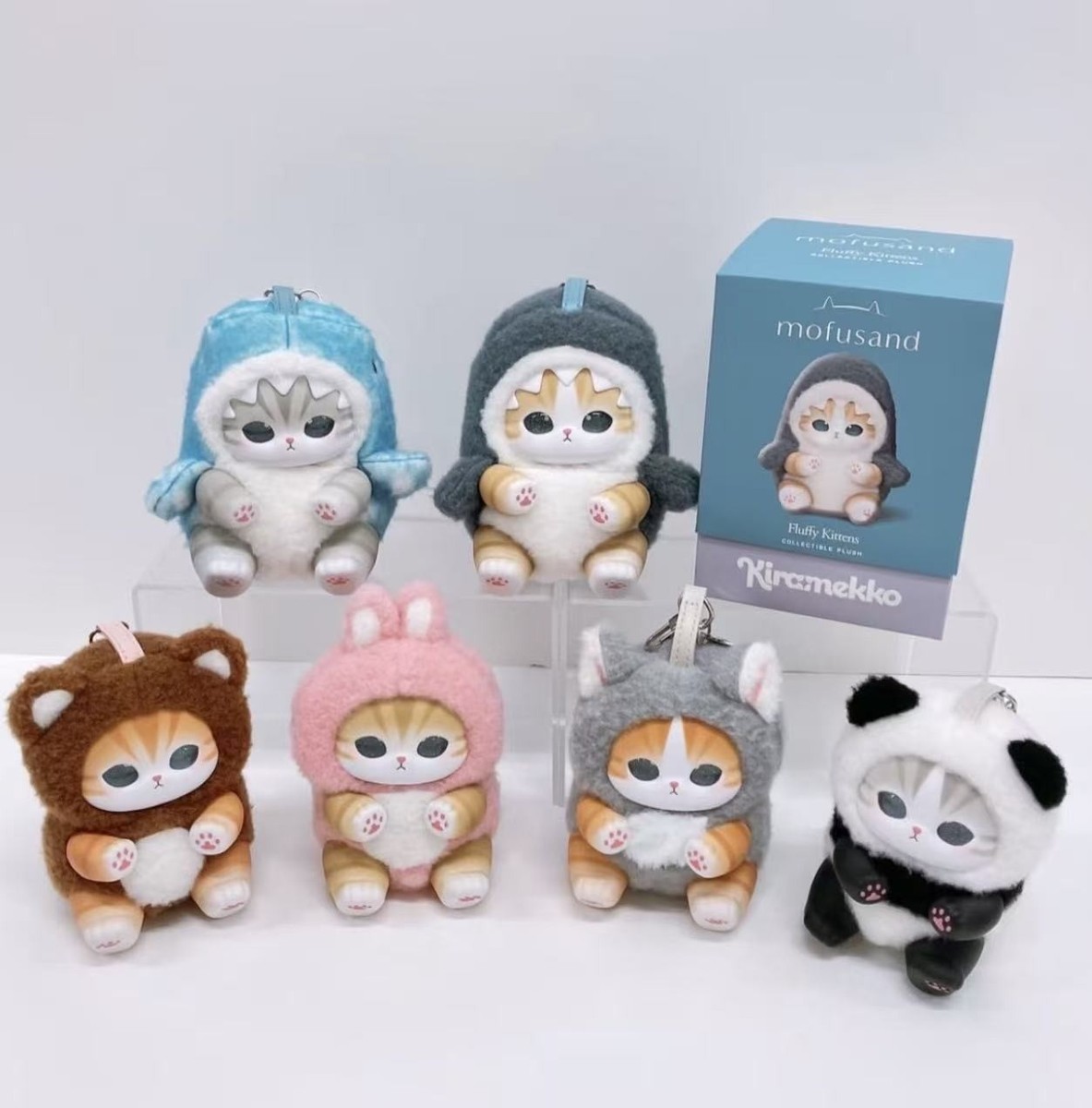 MINISO MOFUSAND KIRAMEKKO FLUFFY KITTENS SERIES BLIND BOX VINYL