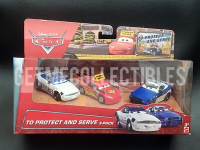 DISNEY PIXAR CARS PROTECT SERVE DRIVING SCHOOL MCQUEEN MIKE DIDI 3