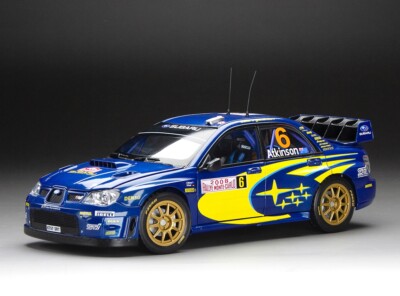 Sunstar 5581 1/18 Subaru Impreza WRC07 6 C.Atkinson/S.Prevot 3th