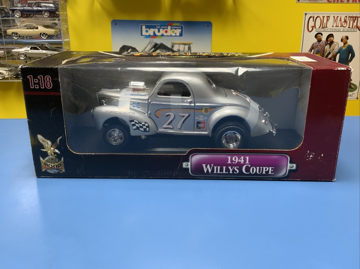 YAT Ming Road Signature 1941 Willys Coupe Carl Thornton #27 Deluxe