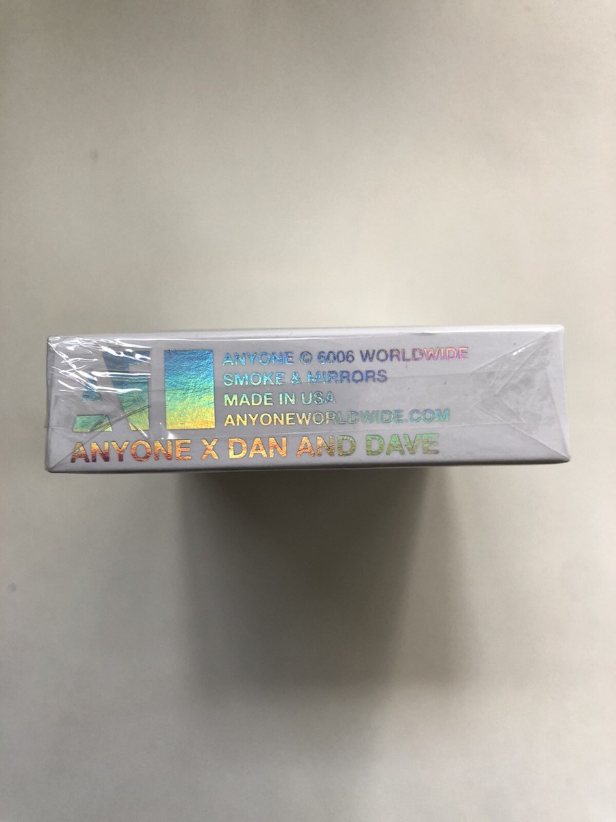 Anyone Worldwide Dan and Dave Smoke Holographic Gilded Playing