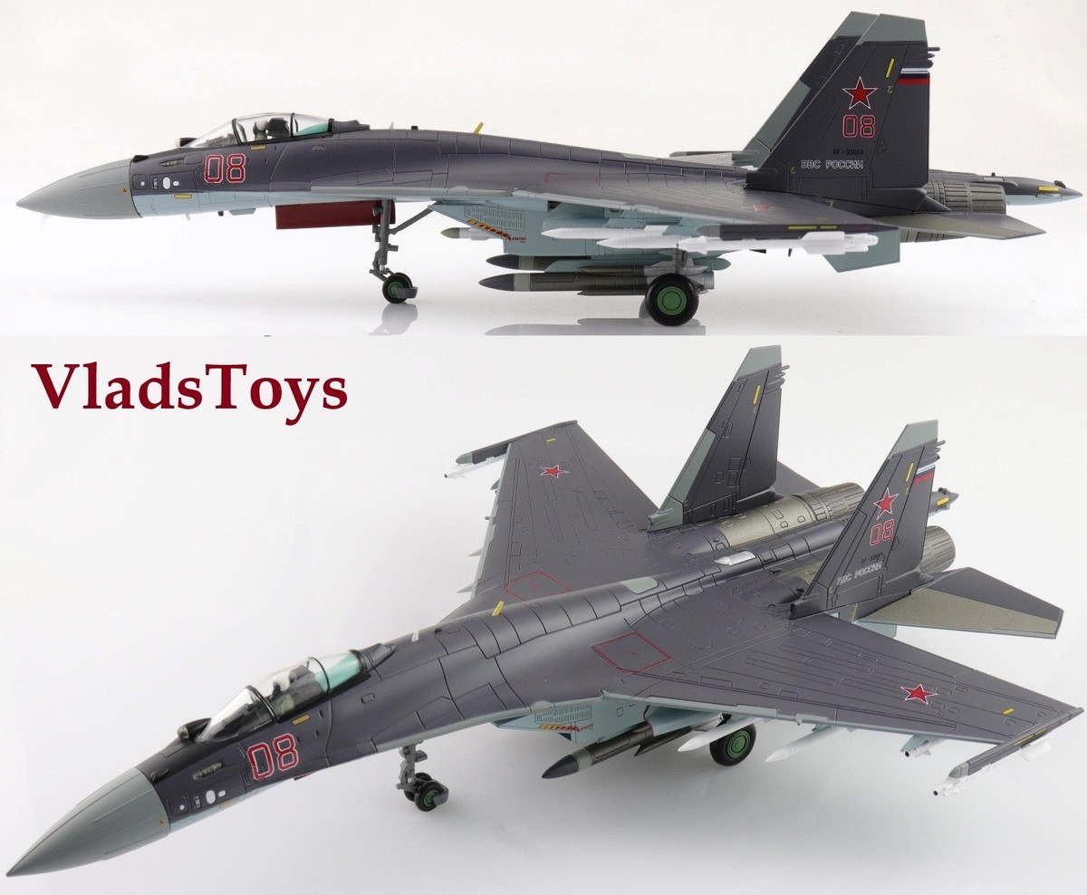 Hobby Master 1/72 Sukhoi Su-35S Flanker-E Red 08/RF-93648 Russian