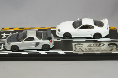 1/64 Hi-Story Modelers Initial D Set Toyota MR-S Ogashi Kai
