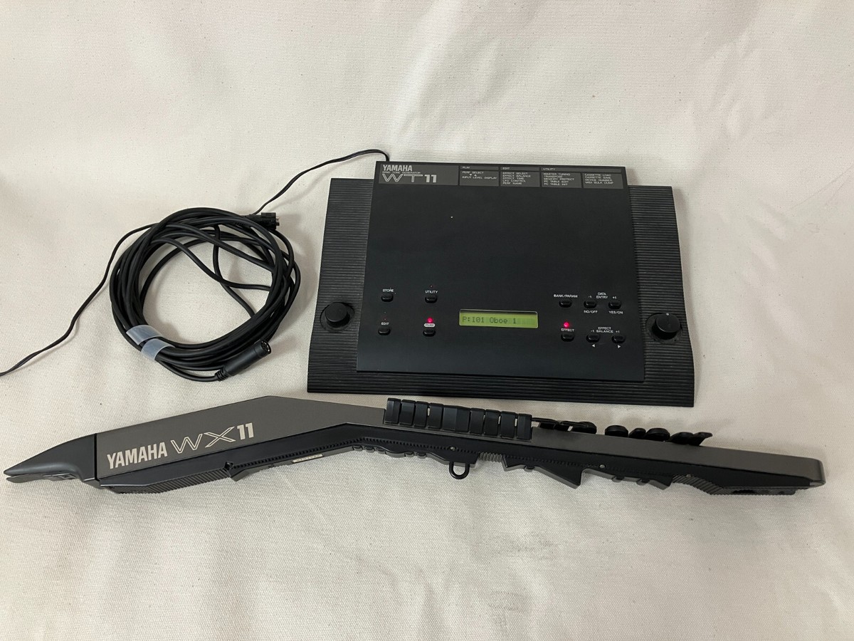Yamaha WT11 / WX11 Set WIND TONE GENERATOR Synthesizer & MIDI
