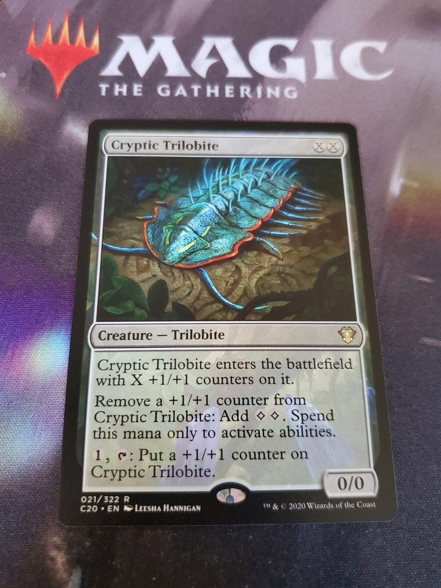 MTG. Cryptic Trilobite. Commander 2020. 021/322. Lp | eBay