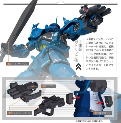 NEW Bandai GUNDAM FIX FIGURATION METAL COMPOSITE MS-07B Gouf