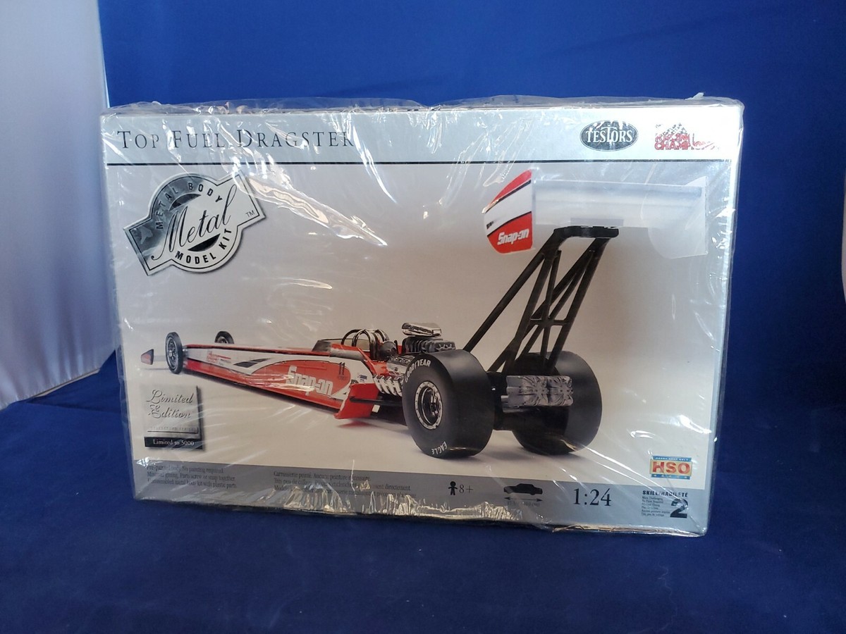 Top Fuel Dragster Model Metal Body Racing Champions 1:24 Snap-On