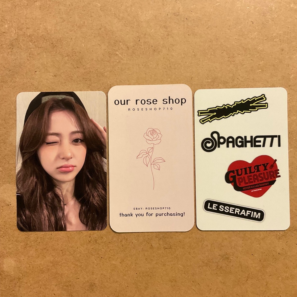 LE SSERAFIM Spaghetti 1st Single Album hello82 Popup Official