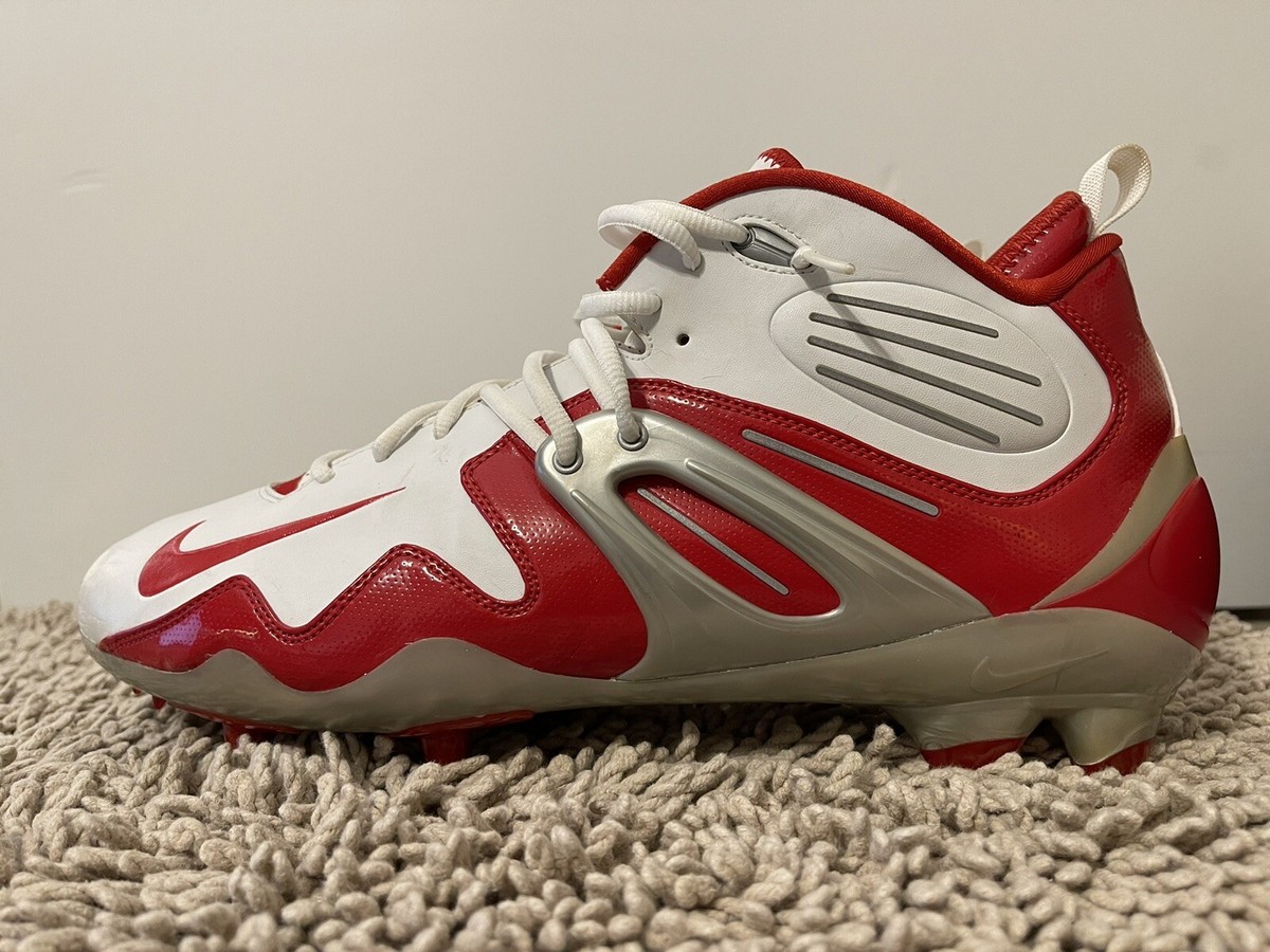 Nike Air Apocalypse IV, 310962-161, Red/White, Mens Football