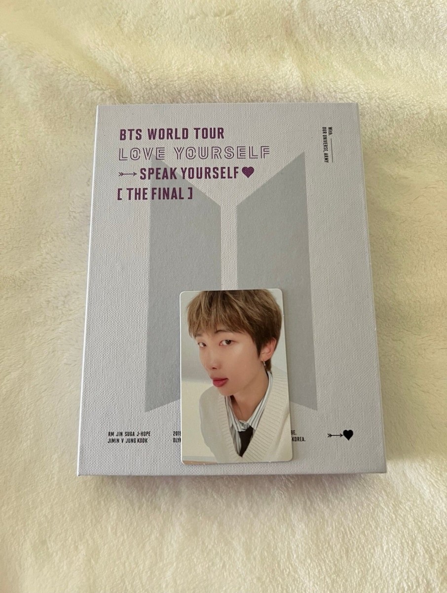 BTS LYSY LOVE YOURSELF SPEAK YOURSELF THE FINAL DVD With RM