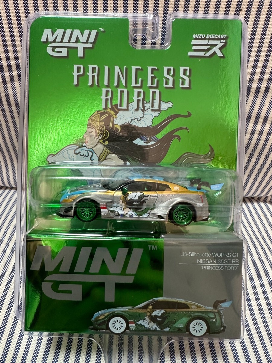 MINI GT 650 chase LB-Silhouette WorksGT NISSAN 35GT-RR 