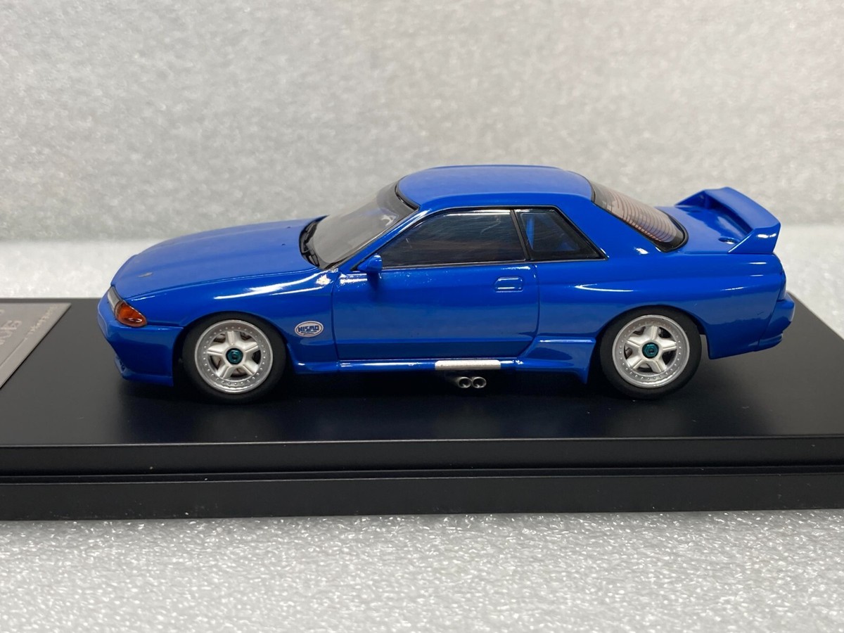 HPI Racing 1/43 8118 Nissan Skyline R32 GT-R GROUP-A RACING Blue
