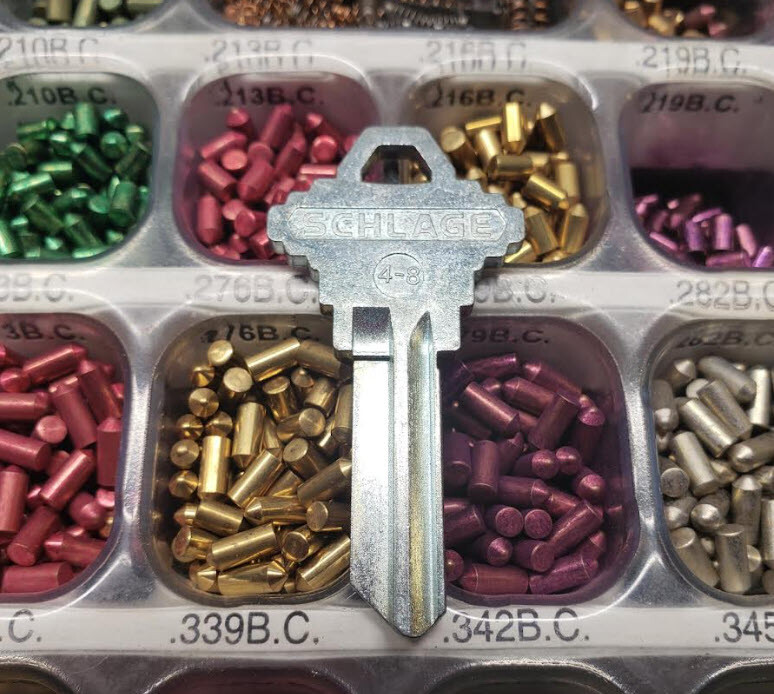 Schlage Securekey Blue Reset Key 40-187 Secure Key | eBay