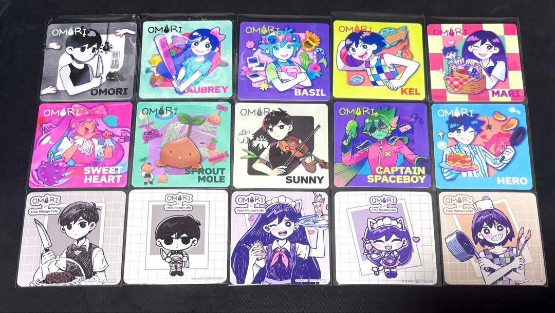 OMORI Coaster Full complete Set and more Limited in Fangamer Japan