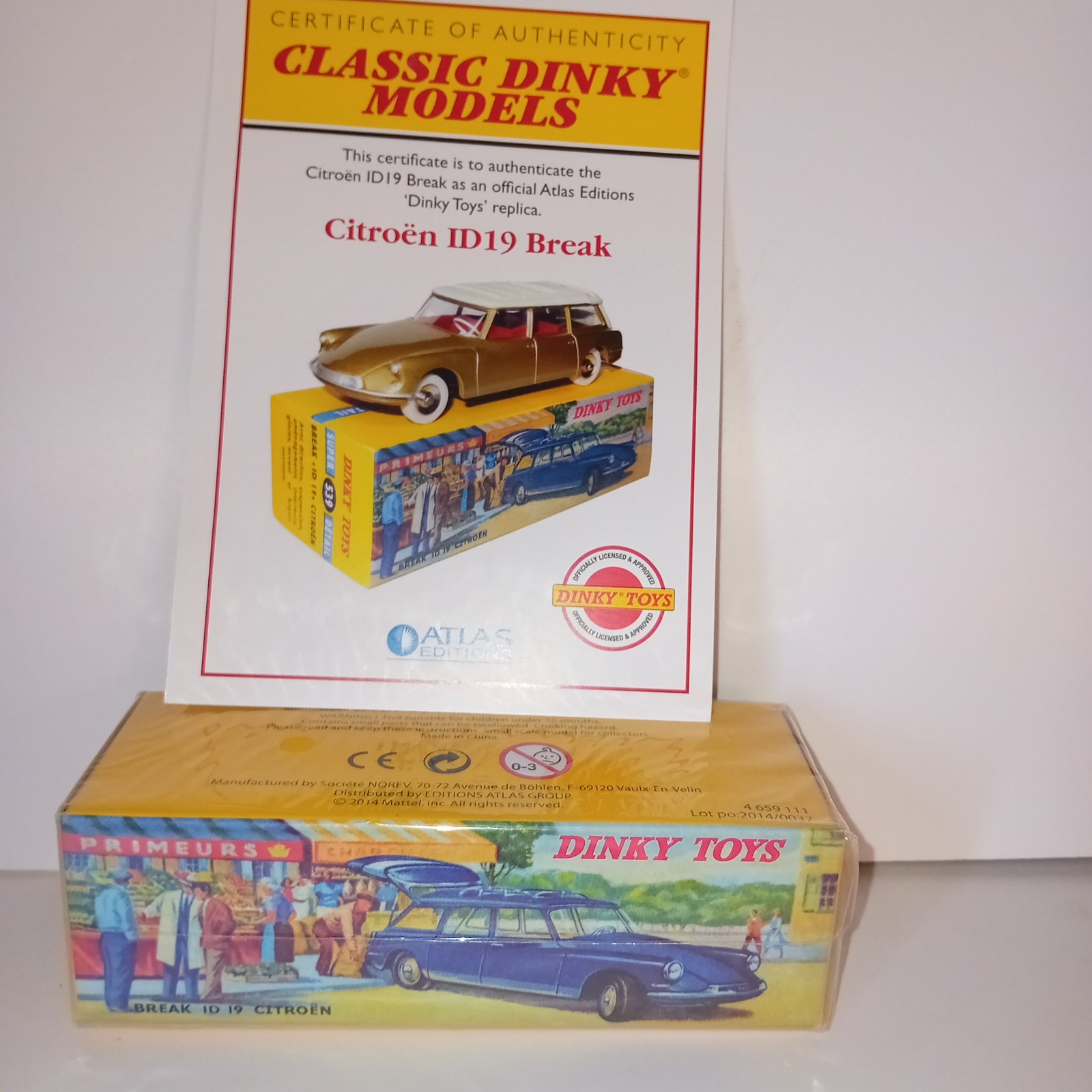Dinky 539, Citroen ID19 Break - Free Price Guide & Review