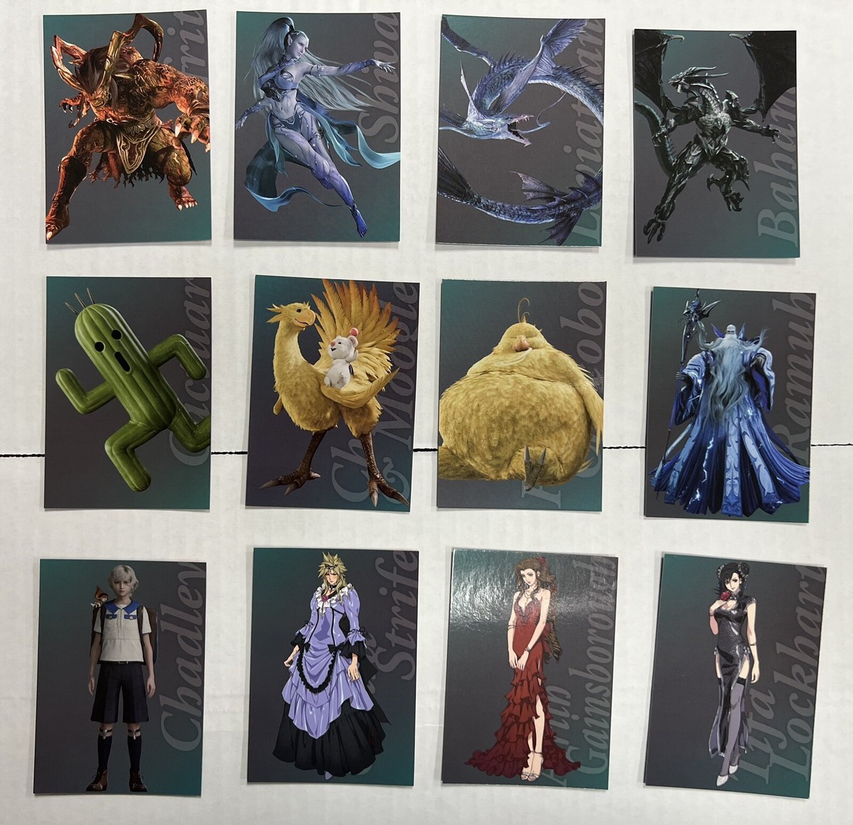 Final Fantasy VII Anniversary Art Museum Set of 99 Complete FF7