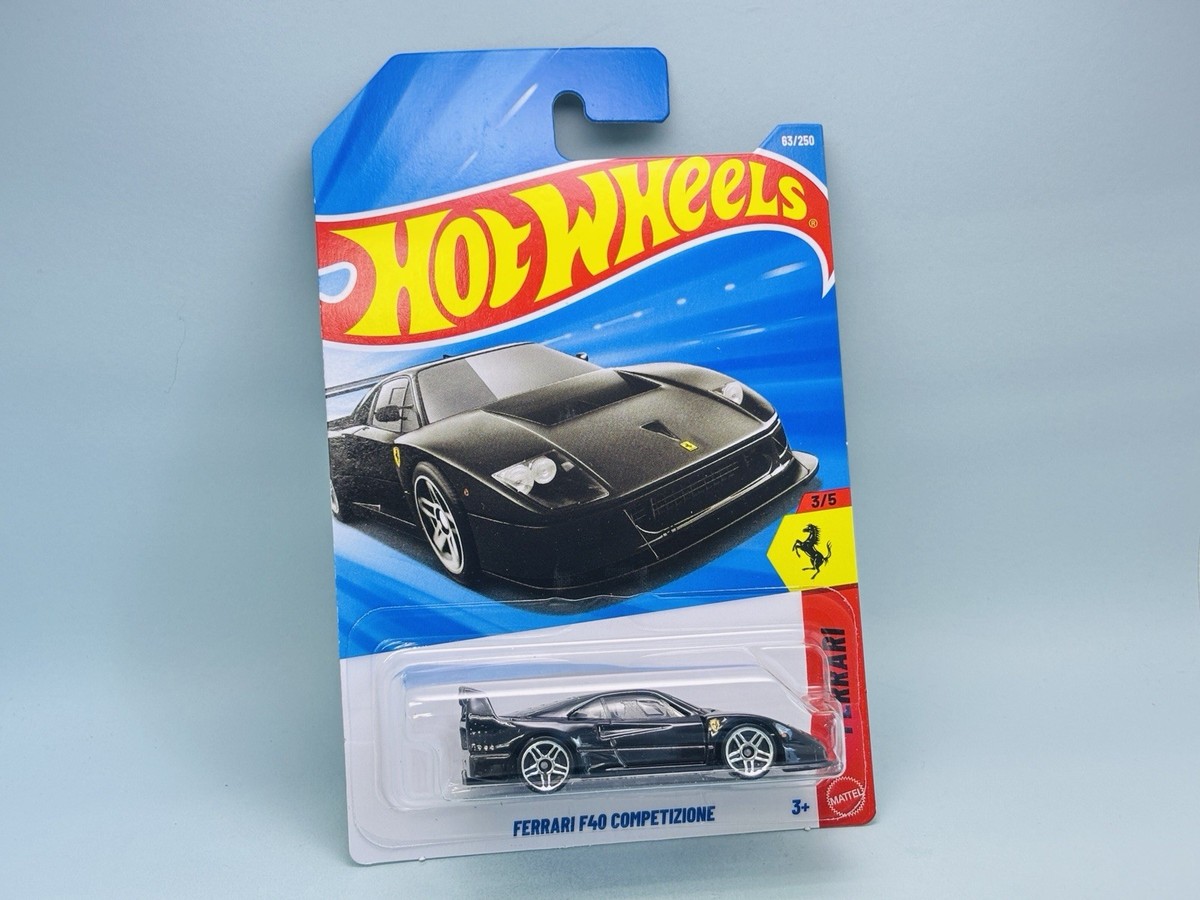 2026 Hot wheels Mainline # Ferrari F40 Black Int Card | eBay