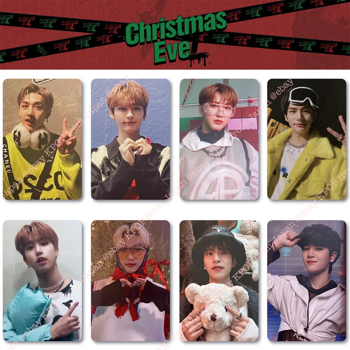 Stray Kids Christmas Evel SUBK SHOP Exclusive Official Photocard