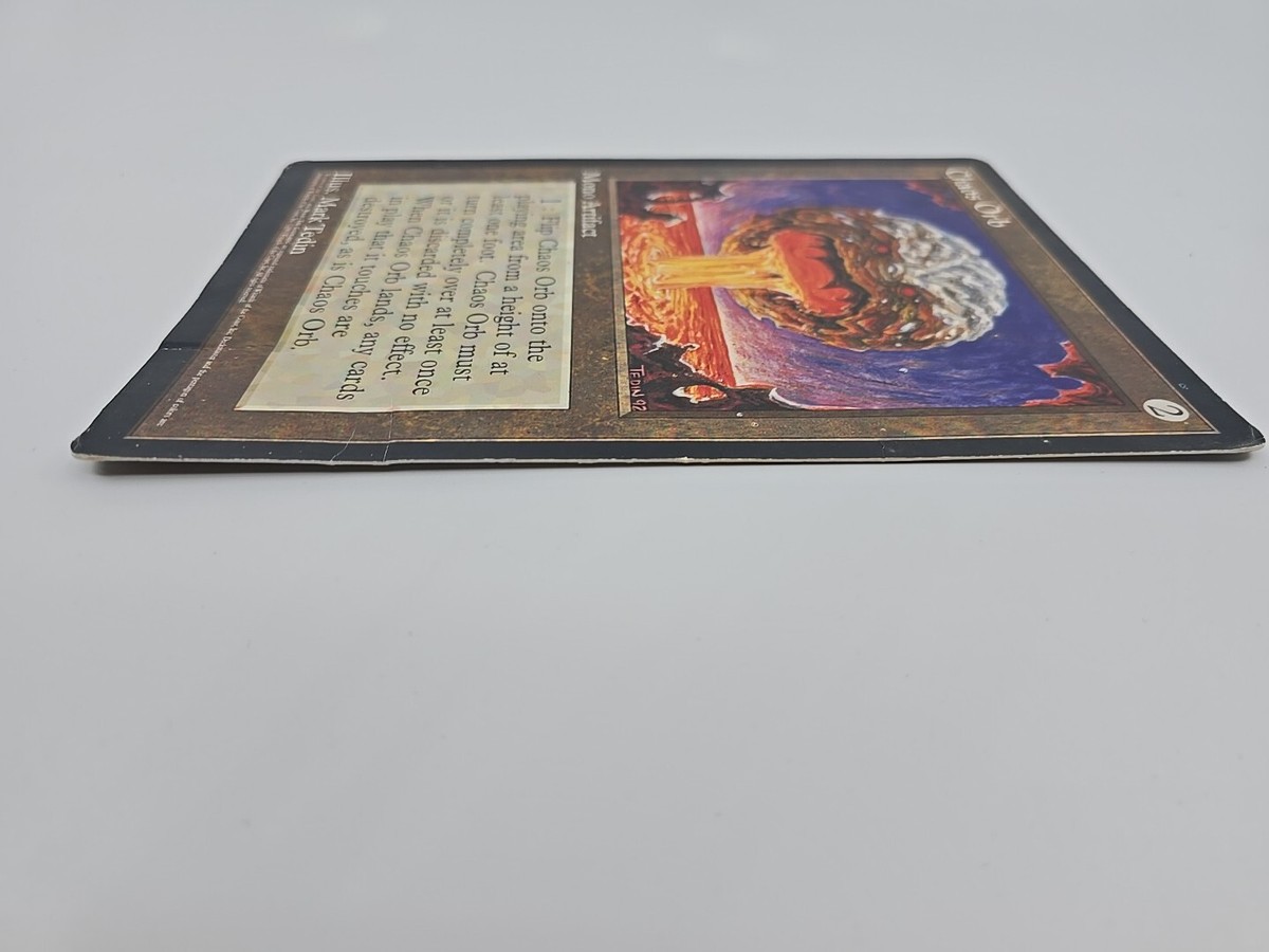 MTG Chaos Orb Oversized Promo Card 6x9 – 1996 Magic the Gathering