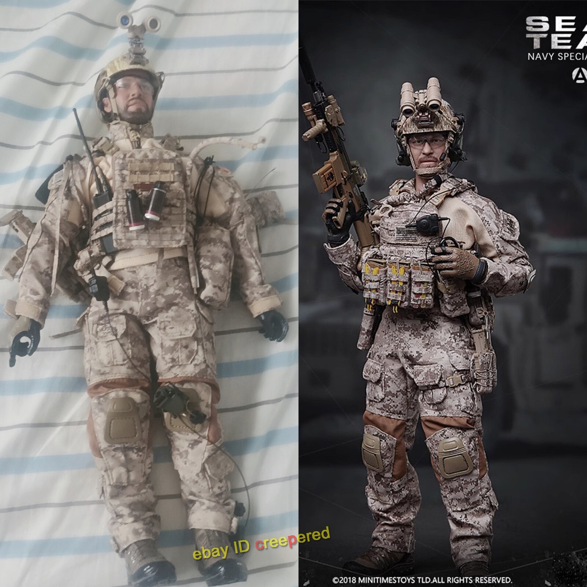 Mini Times toys Navy US Special Forces Seal Team 1/6 Action Figure