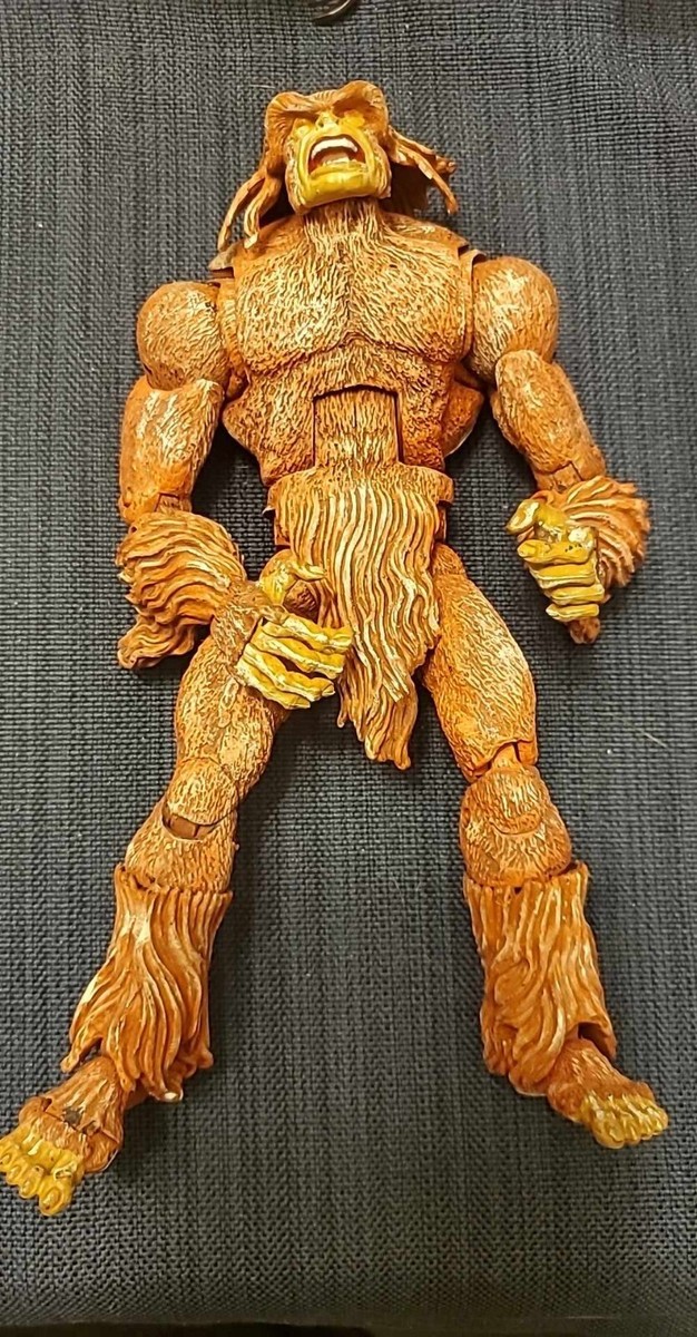 ToyBiz Marvel Legends Sasquatch CUSTOM PAINTED (White Accent