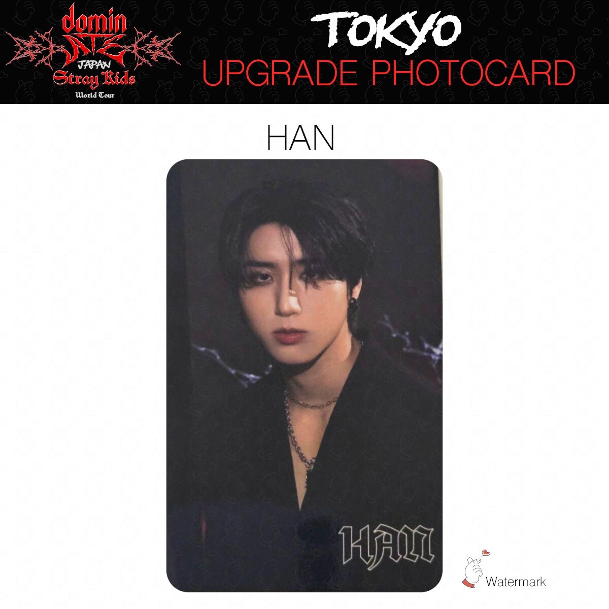 Stray Kids World Tour dominATE JAPAN dominATE Sheet 樂 UPGRADE