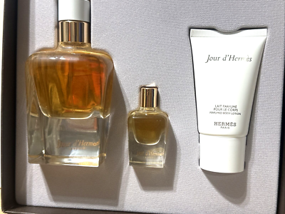 Jour D'Hermes Absolu by Hermes for Women - 3 Pc Gift Set - NEW IN