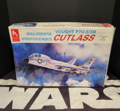 Vought F7U-3 Cutlass 1:48 Scale HOBBY CRAFT Model Kit MIB NEW in