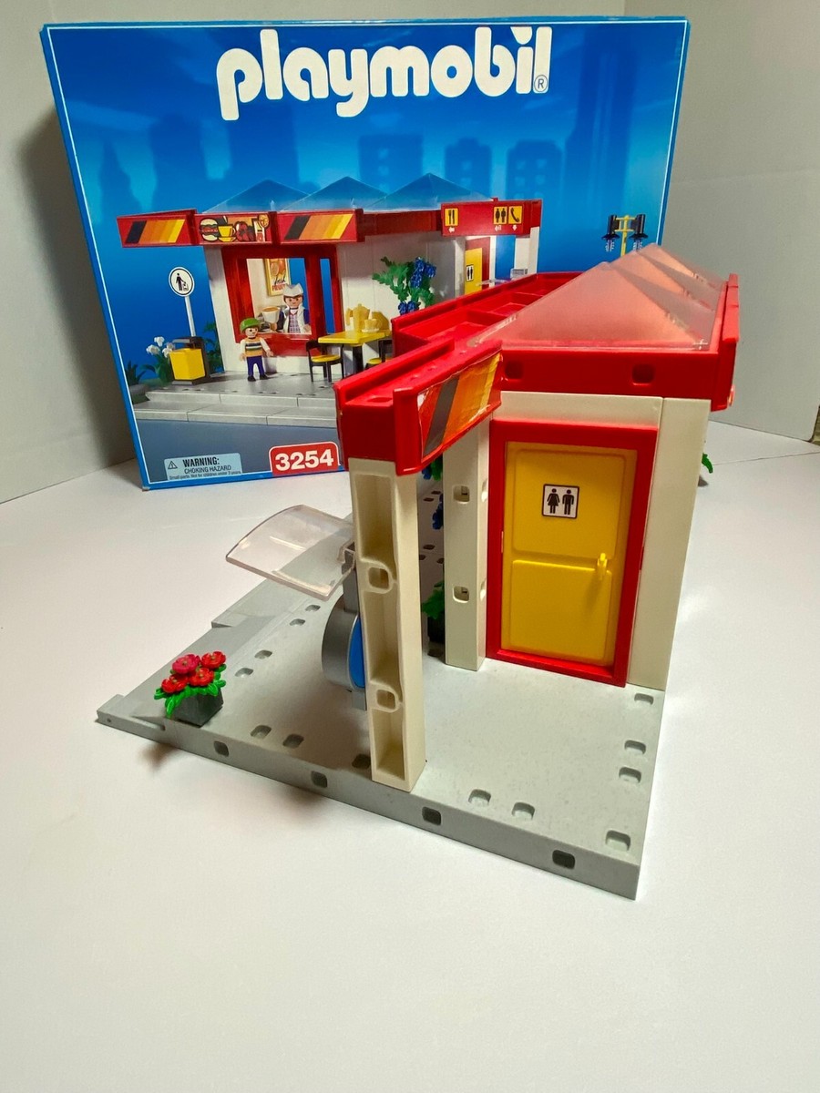 Playmobil 3254 Roadside Cafe - Complete Set w/ Box & Manual | eBay