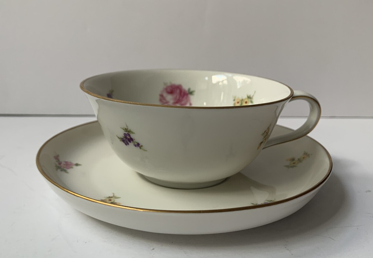 Vintage Rosenthal HELENA Selb-Germany U S Zone Roses Cup and