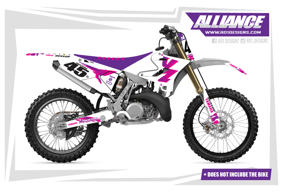 RETRO Graphics Kit for Yamaha YZ250X (2016-2022) | eBay