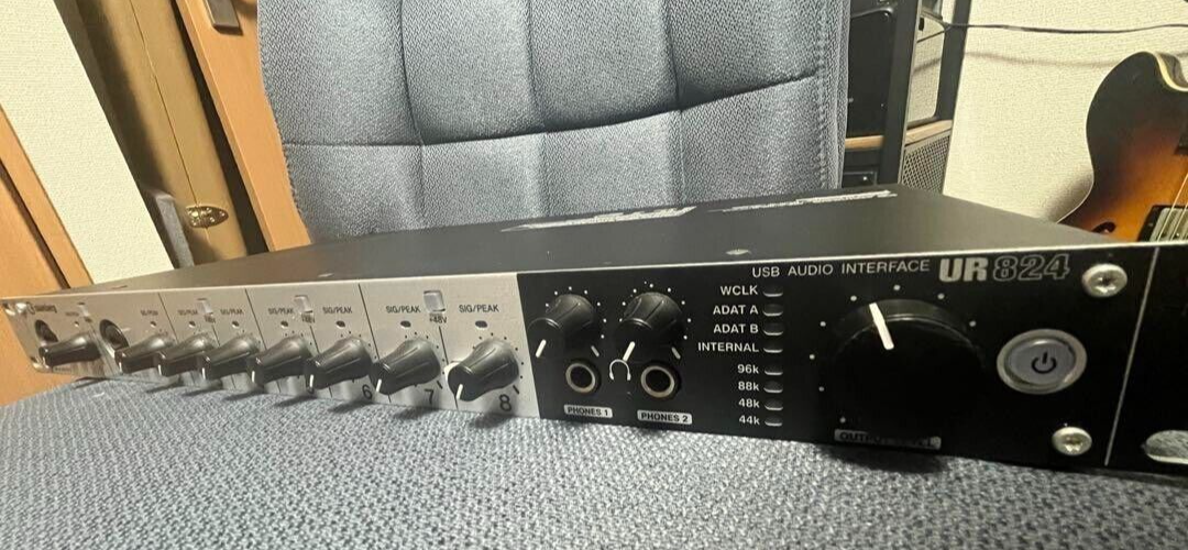 Steinberg UR824 Audio Interface USB 1U Rack Mount Type Cubase AI