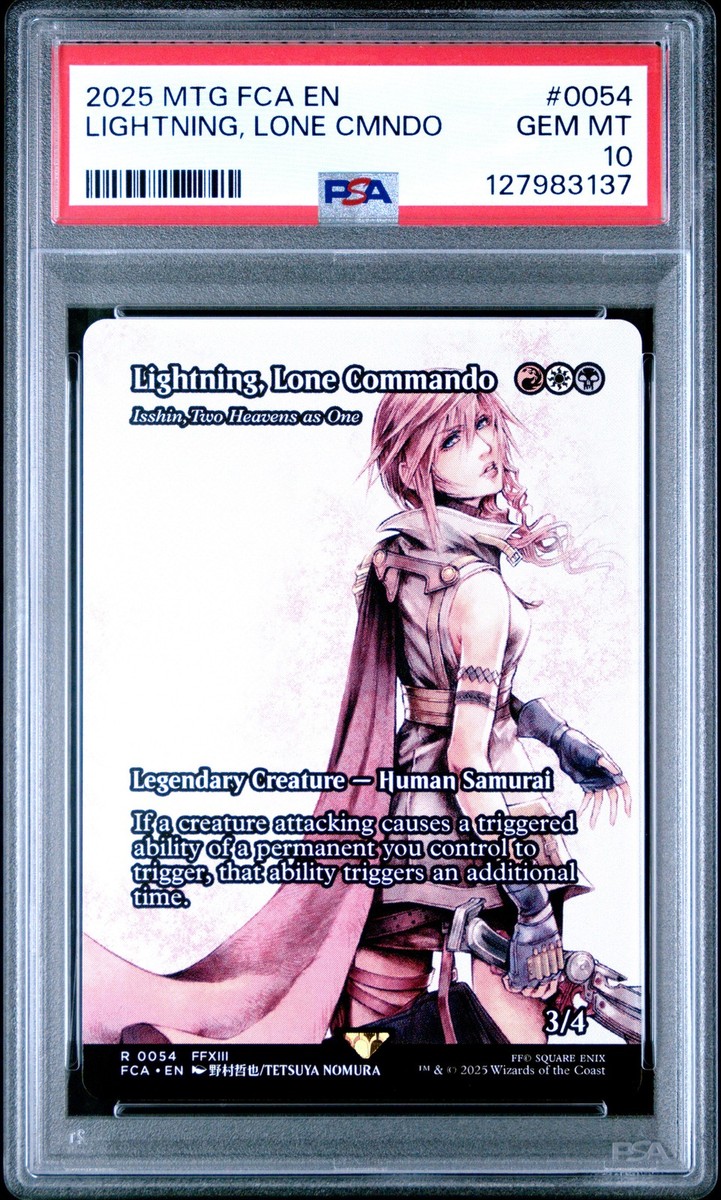Lightning, Lone Commando - Isshin, Two Heavens as One (Showcase