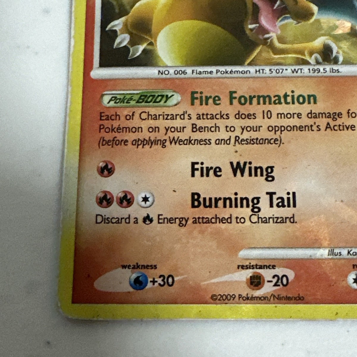 Pokémon TCG Charizard Lv60. Platinum Arceus 1/99 Cracked Ice Holo